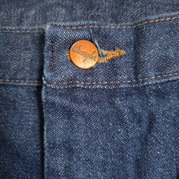 Wrangler Pro Rodeo Cowboy Cut Jeans Original Fit Dark Blue Size Men's 38x32 NEW - Picture 3 of 10